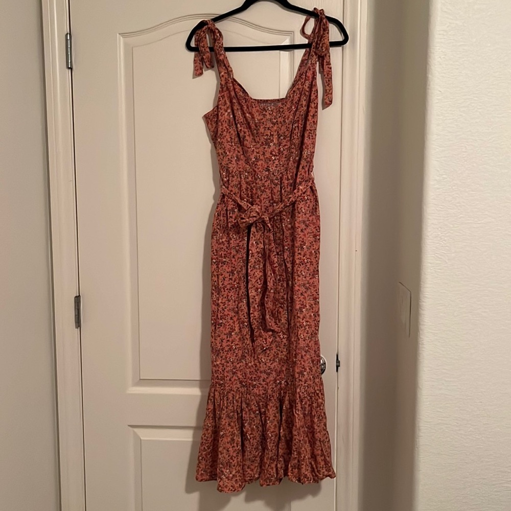 J Crew summer floral dress.